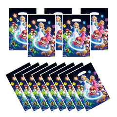 88xiaoyun vista frontal del paquete de 30 bolsas con diseño Mario, aspecto atractivo
