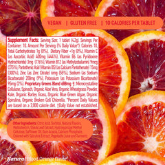 8G ingredientes vegetales reales mostrados para claridad del origen