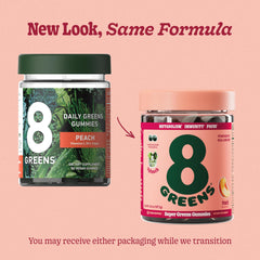 8Greens textura de gomita en primer plano, muestra suavidad y sabor