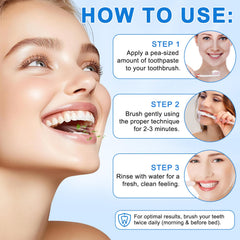 9.9% Nano Hydroxyapatite Toothpaste uso familiar en baño, fresco y apto para todos