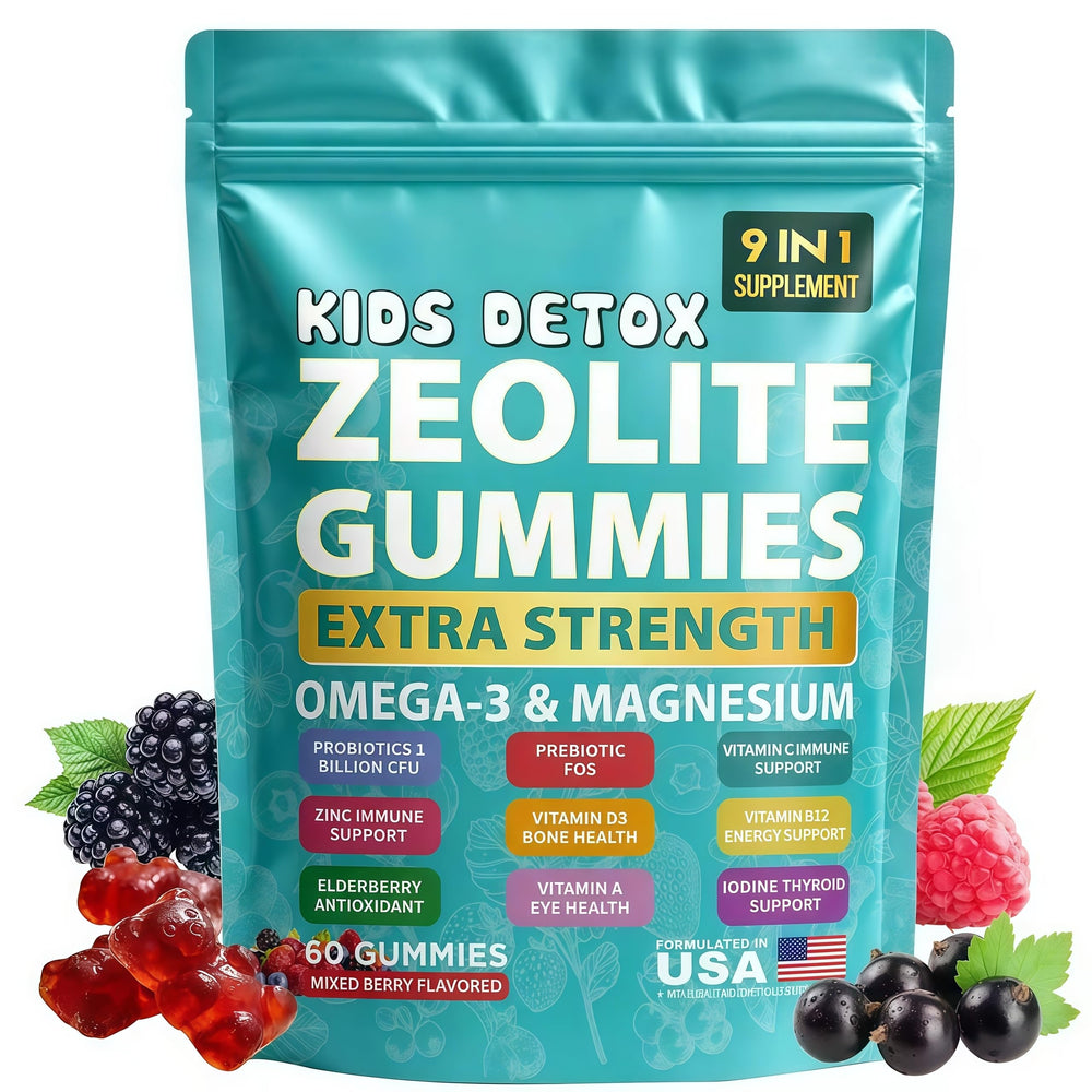 A Curated Vibe gomitas frontal con etiqueta clara y beneficio práctico