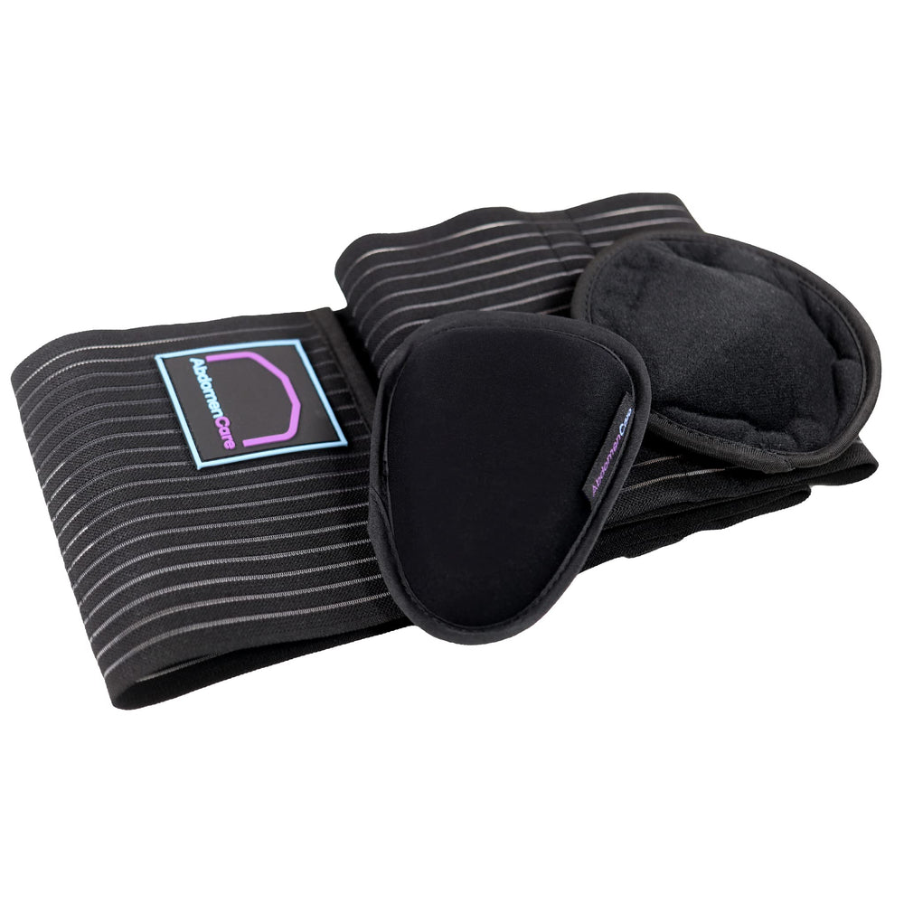 Abdomencare faja junto a una cinta métrica, ajuste para 40–52 pulgadas