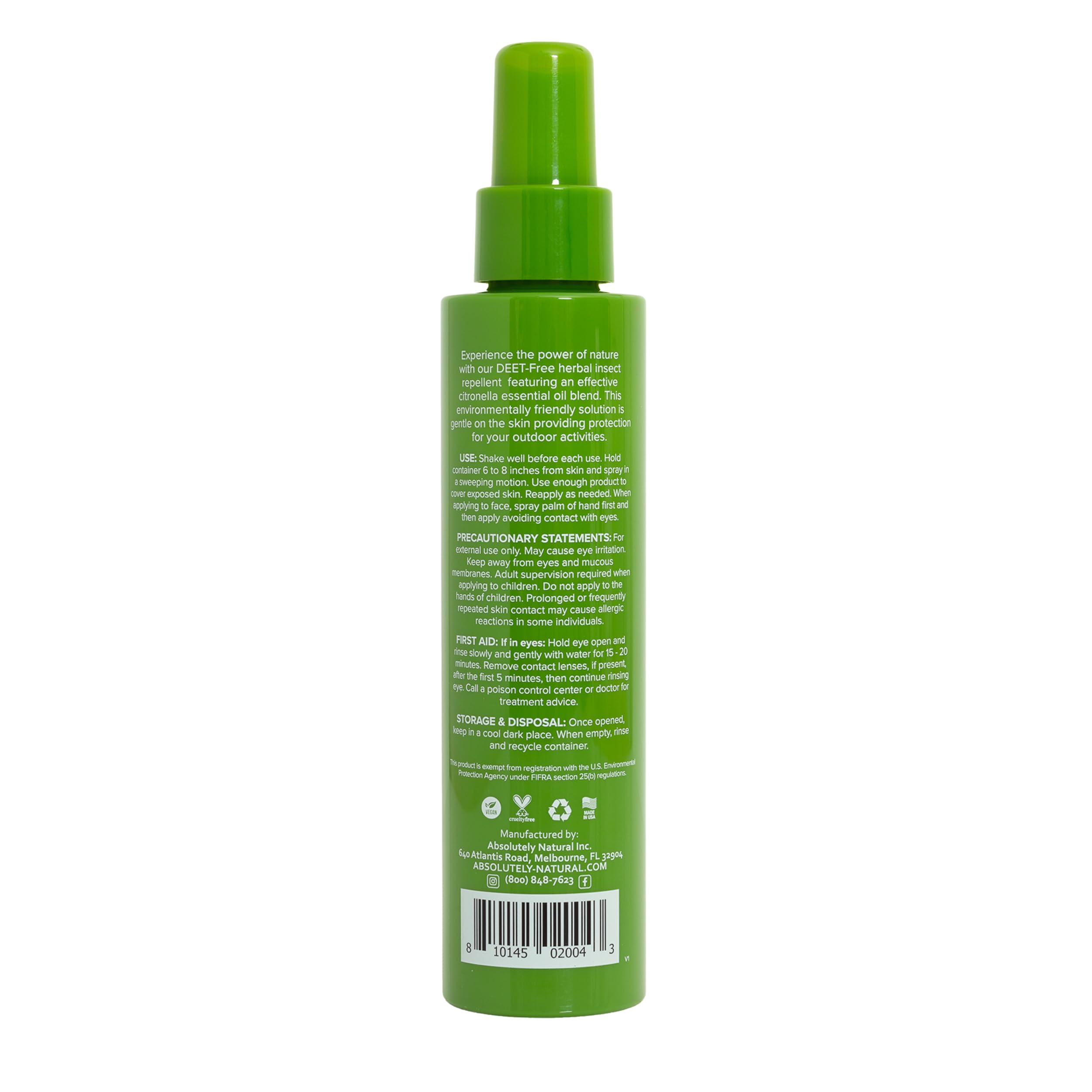 Absolutely Natural producto en escena de jardín con familia, ideal para actividades al aire libre