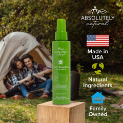 Absolutely Natural producto en mano para comparar escala y llevar en salidas al exterior