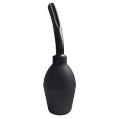 Abyclean vista frontal del bulbo negro muestra diseño ergonómico y discreción