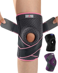 ABYON rodillera frontal empaquetada muestra soporte y compatibilidad FSA/HSA