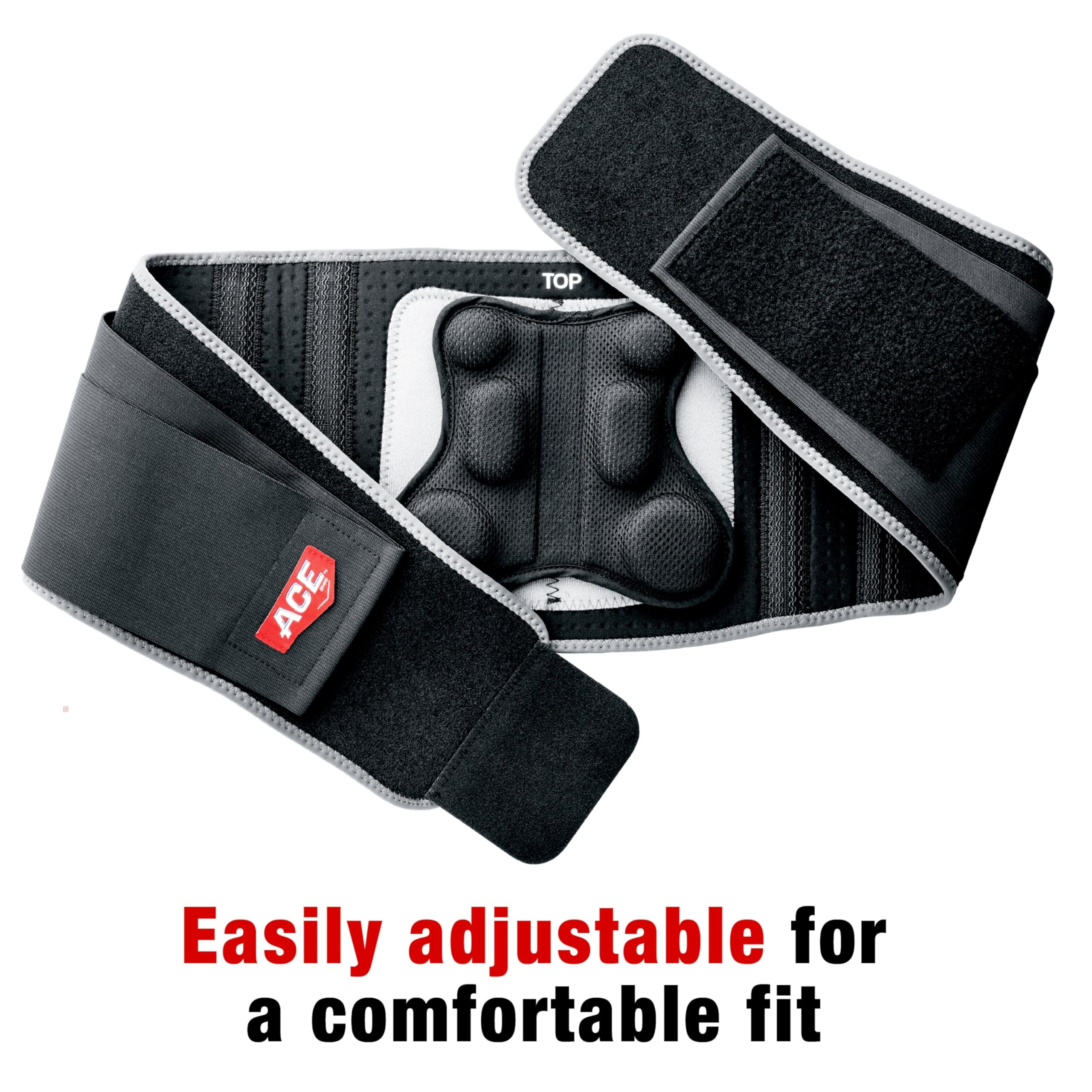 ACE detalle neopreno perforado que mejora ventilación y confort