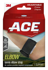 ACE soporte frontal y empaque mostrando diseño y ajuste rápido