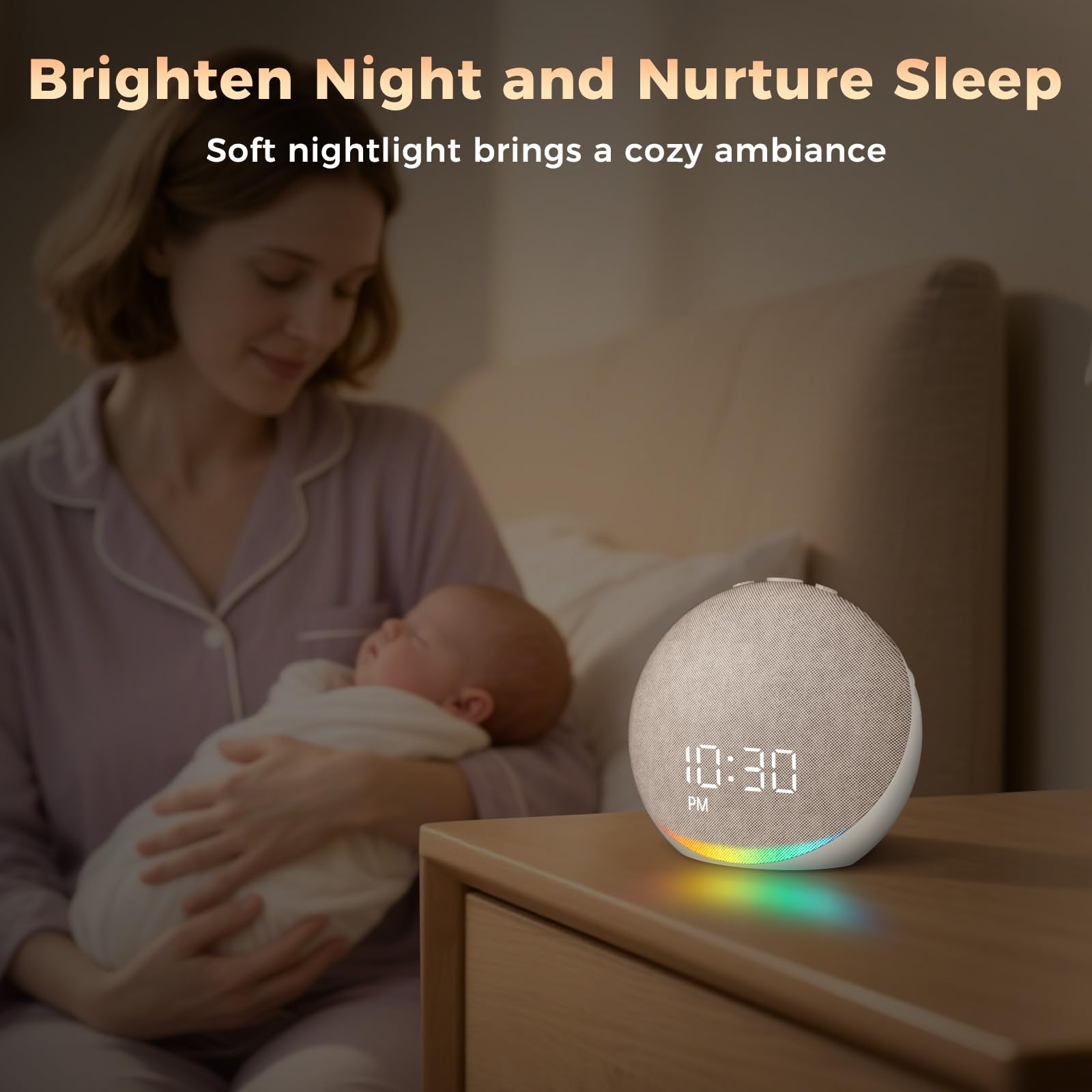 Acedeck altavoz Bluetooth reproduciendo música, sonido nítido en habitación