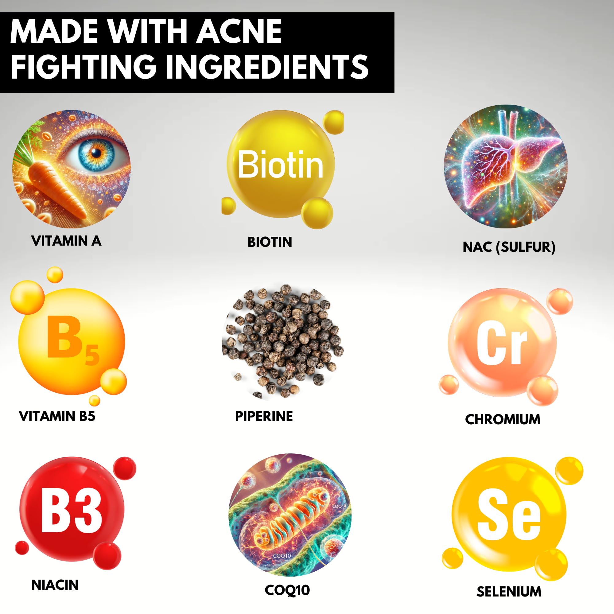 Acnetame frasco en escritorio estilo de vida para rutina diaria