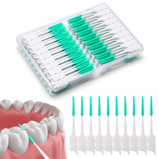 ACSKD vista frontal del paquete de 300 piezas, solución práctica para higiene interdental
