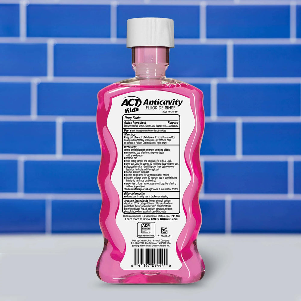ACT detalle de etiqueta con ingredientes y recomendaciones claras