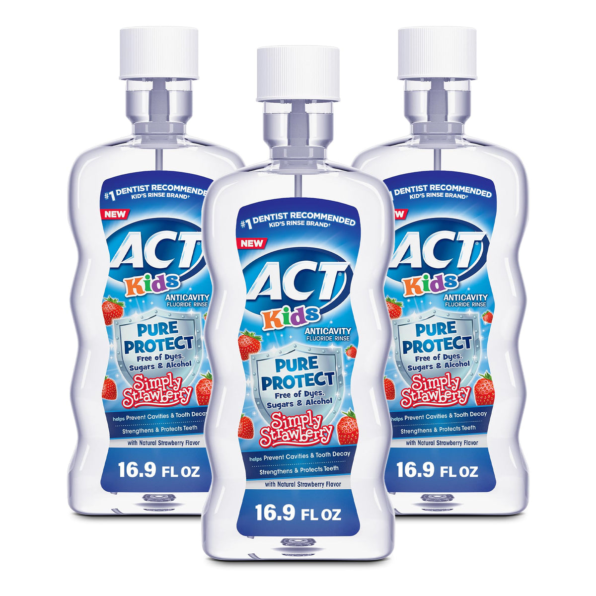ACT envase frontal fresa mostrando diseño y beneficio educativo