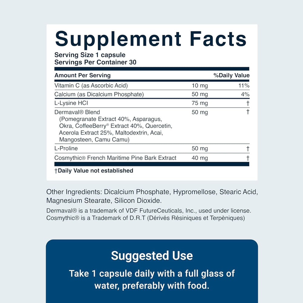 Cápsulas de ACTIVATEDYOU Esencial Skin Food para una piel nutrida y suave.