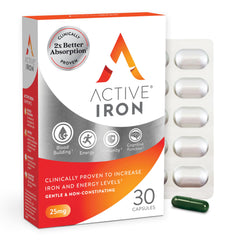 ACTIVEIRON envase frontal mostrando diseño y cantidad protección individual