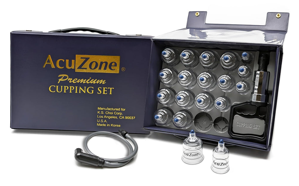 AcuZone set completo frontal con estuche para transporte y organización