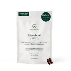 Adapt Naturals frontal del envase mostrando la etiqueta y beneficios