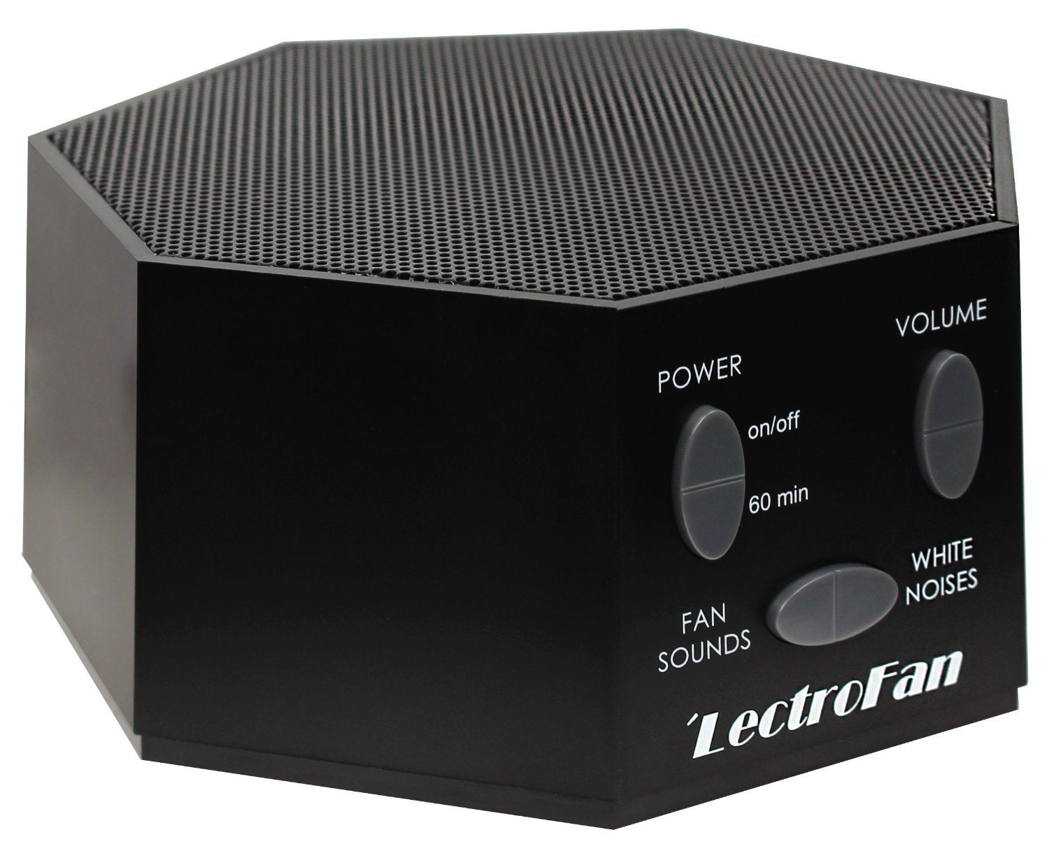 Adaptive Sound Technologies LectroFan Classic puerto USB conectado mostrando versatilidad de alimentación
