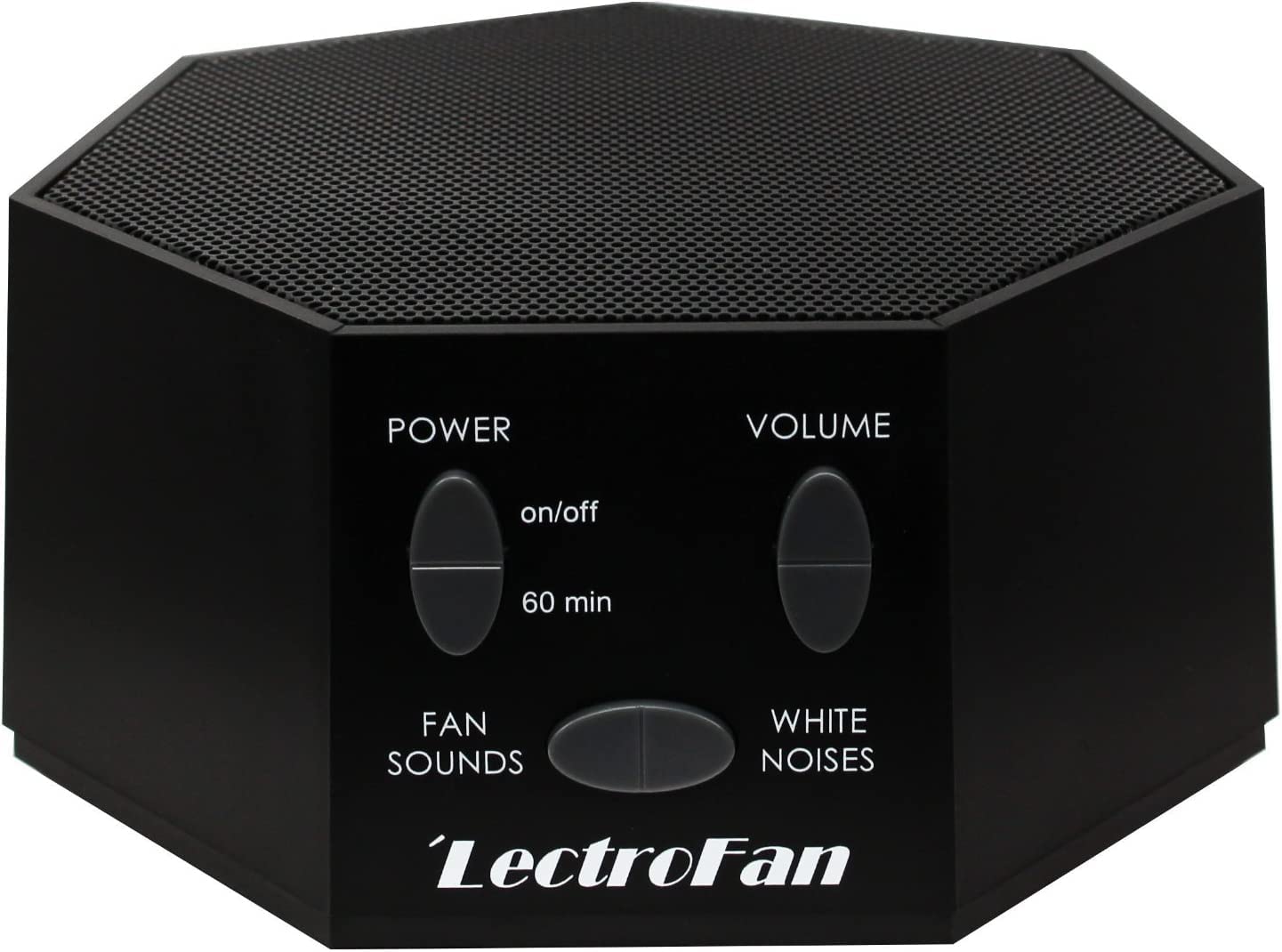 Adaptive Sound Technologies LectroFan Classic vista frontal con diseño compacto y beneficios para dormir