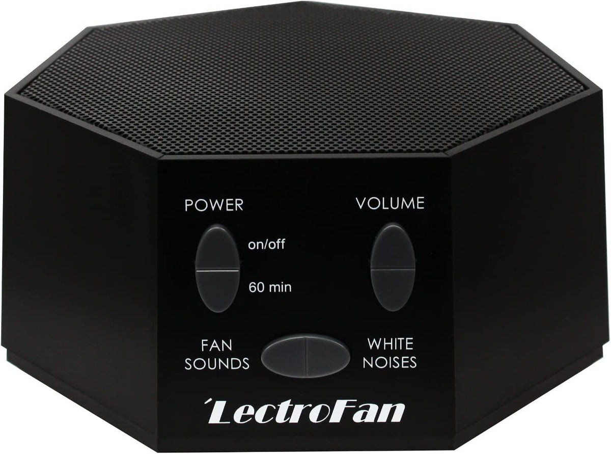 Adaptive Sound Technologies LectroFan Classic vista frontal con diseño compacto y beneficios para dormir