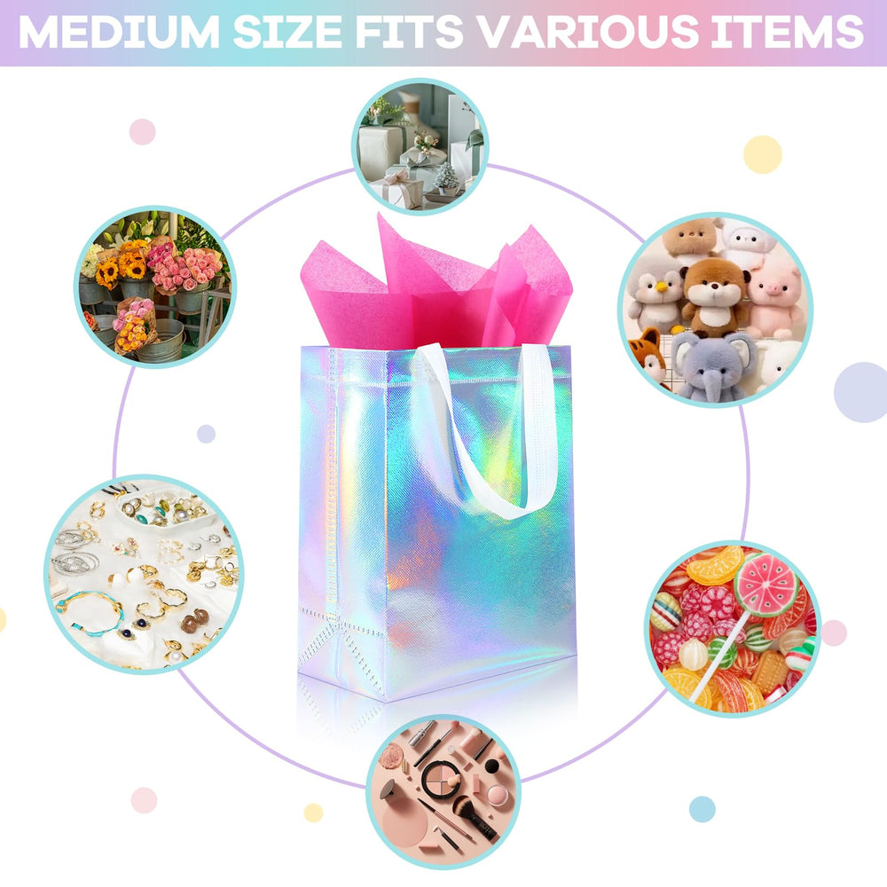 Addblu ambientación de mesa de fiesta con varias bolsas mostrando versatilidad decorativa