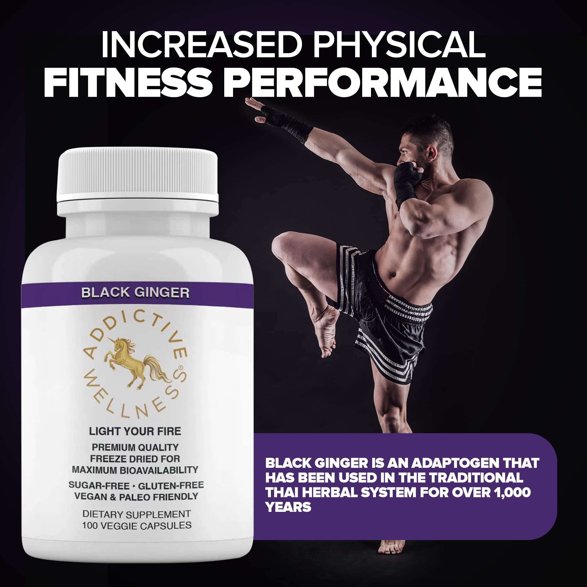 Addictive Wellness polvo liofilizado que conserva compuestos activos