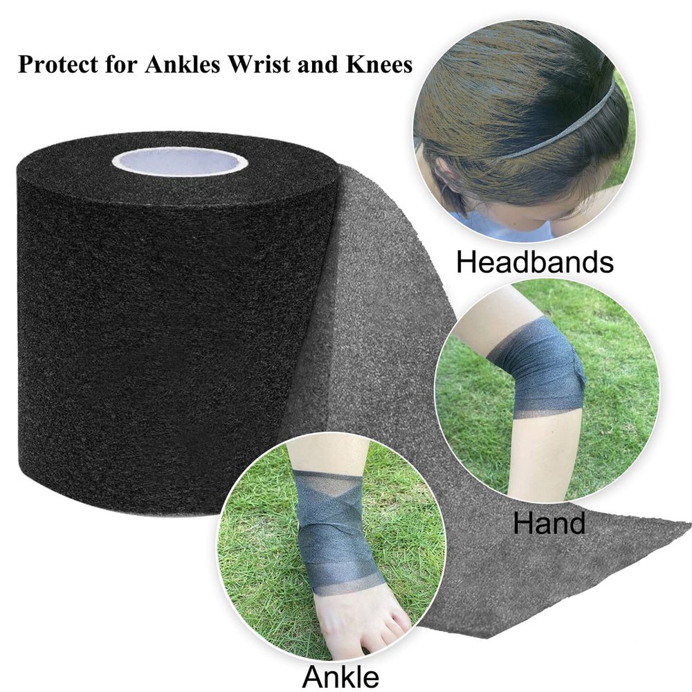 ADMITRY prewrap usado como banda para cabello que evita deslizamientos