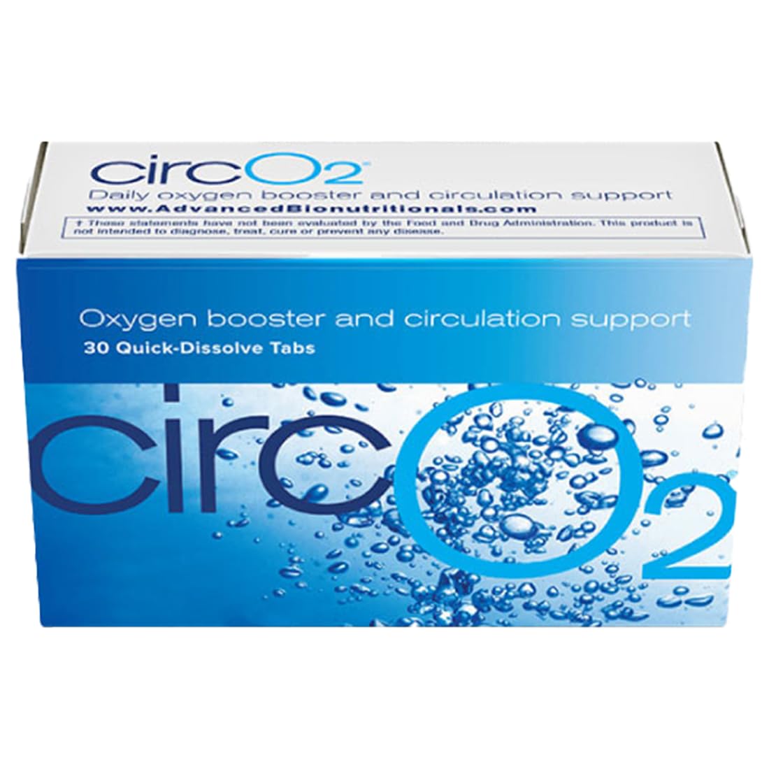 Advanced Bionutritionals circ02 frente del envase mostrando el diseño y beneficios