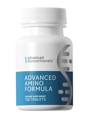 Advanced Bionutritionals frasco frontal mostrando tabletas y claridad de uso