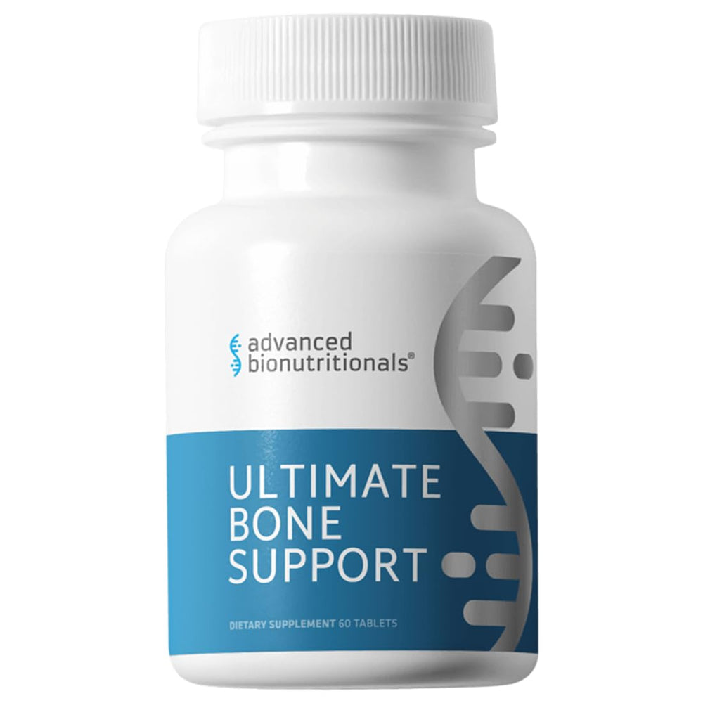 Advanced Bionutritionals frente del envase mostrando diseño y beneficio óseo