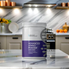 Advanced Bionutritionals vaso mezclado listo para consumir y energía inmediata