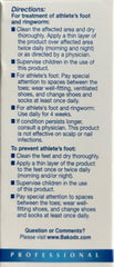 Advanced Footcare Clarus comparación de tamaño del envase 0.5 fl oz, portátil y práctico para viajes