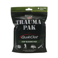 Adventure Medical Kits frontal del Trauma Pak mostrando paquete compacto y portátil