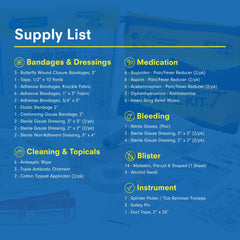 Adventure Medical Kits moleskin y hisopos para prevenir y tratar ampollas