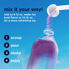 AdvoCare etiqueta en detalle con información de cafeína y vitaminas visible