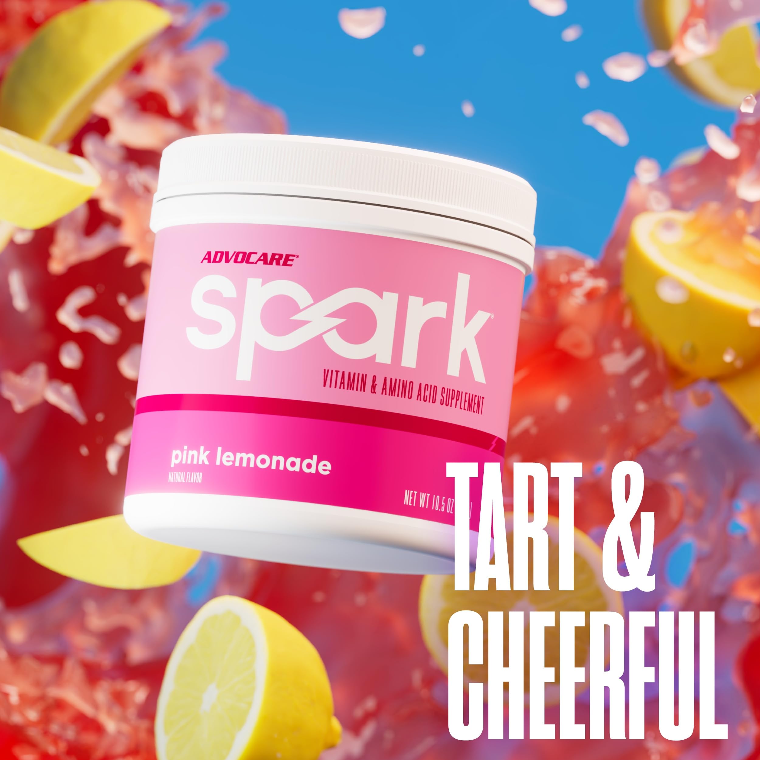 AdvoCare Spark en botella en gimnasio, enfoque y rendimiento práctico