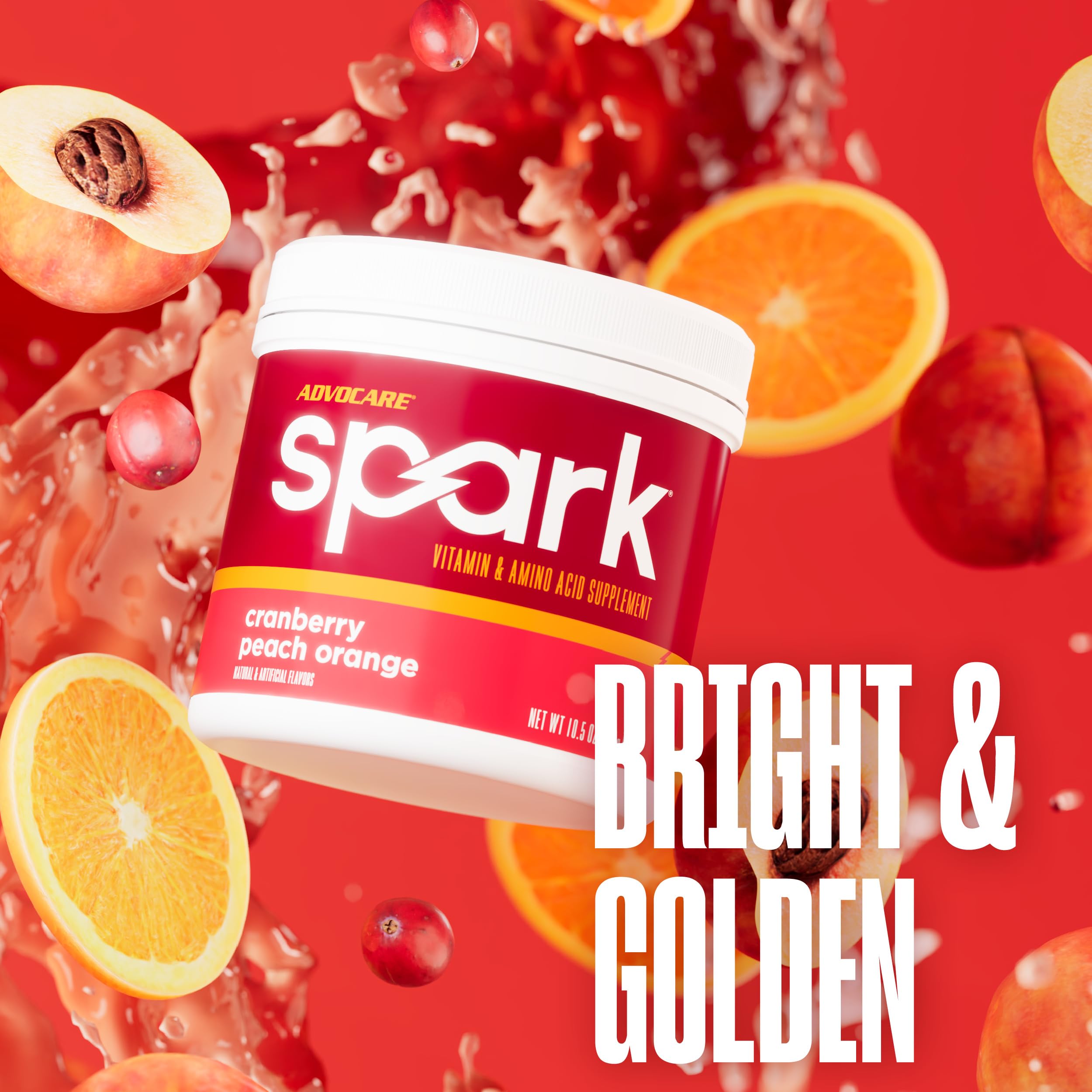 AdvoCare Spark usado antes del entrenamiento para energía y mejor concentración