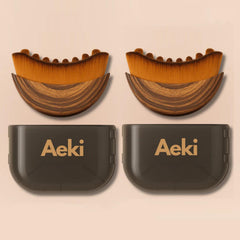 AEKI cepillo frontal y empaque, presentación profesional y compacta