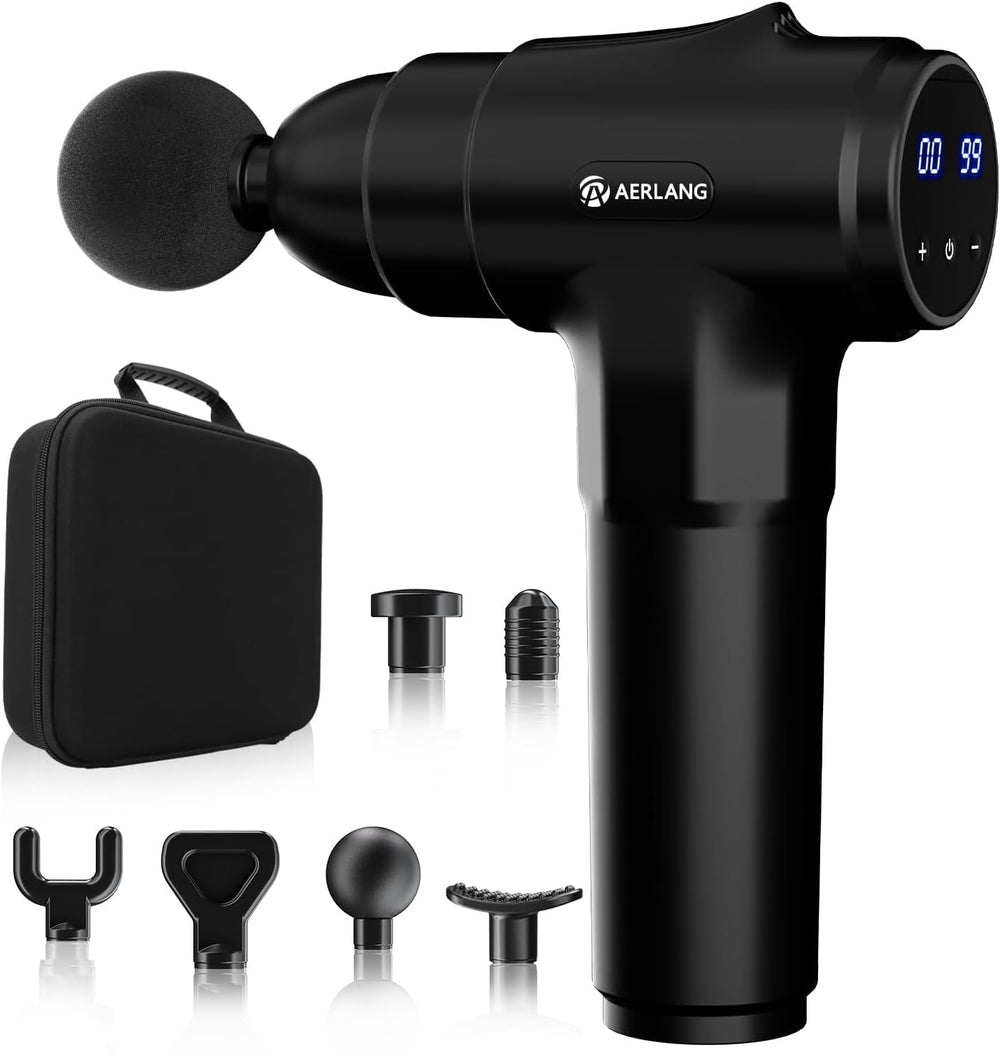 AERLANG vista frontal del dispositivo mostrando diseño ergonómico y potencia