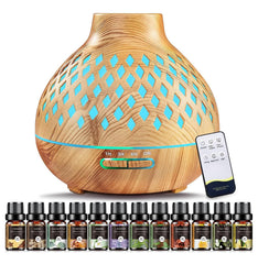 Aeshory difusor frontal mostrando diseño elegante y función humidificar