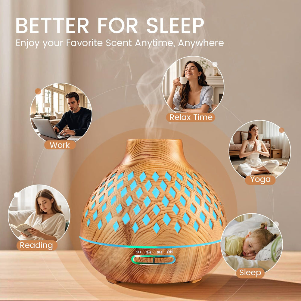 Aeshory luz LED 7 colores creando ambiente relajante o energizante