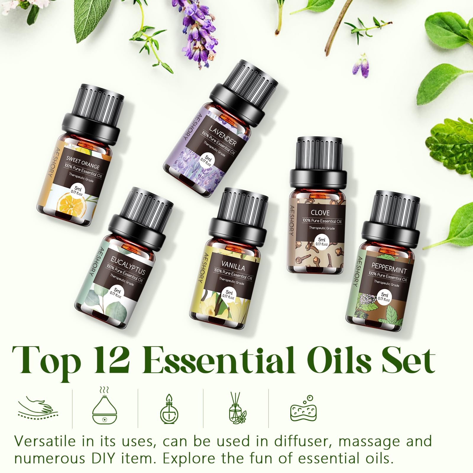 Aeshory aceites en difusor creando ambiente relajante en casa