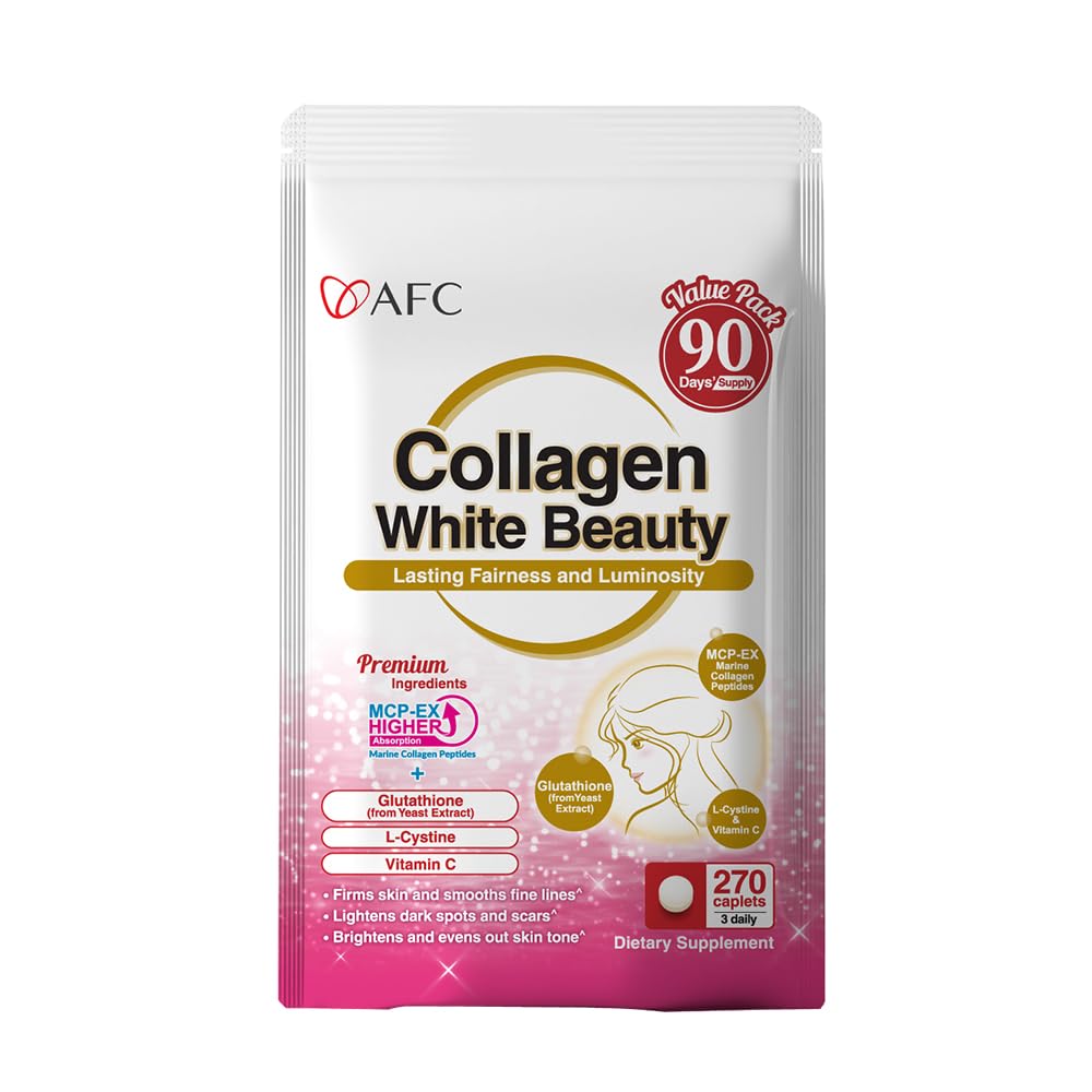 AFC producto en tocador, integra suplemento en rutina de belleza