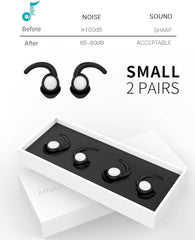 Afflatus vista próxima del montaje en la oreja para ajuste ergonómico