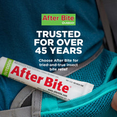 After Bite dentro de un botiquín de camping ideal para emergencias al aire libre