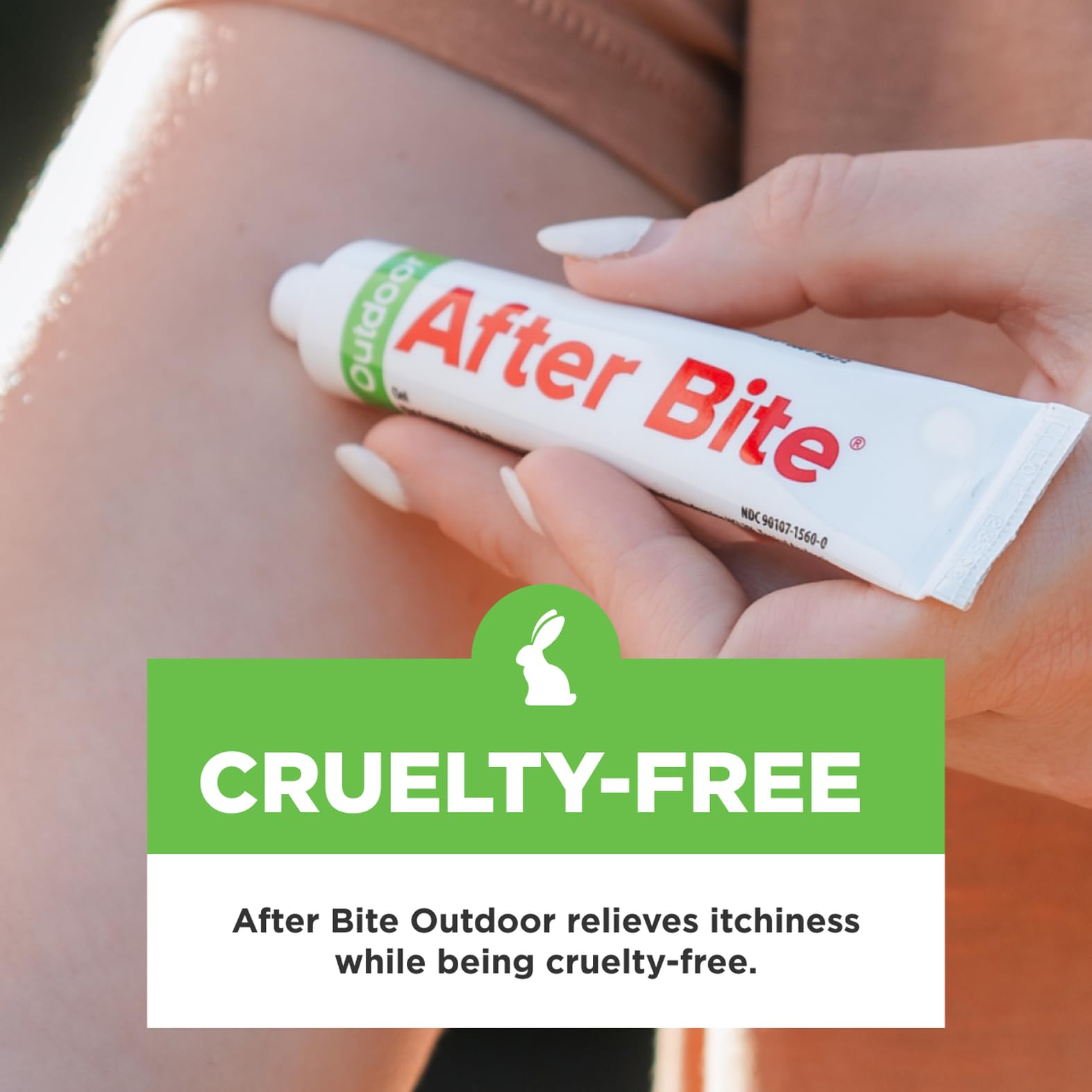 After Bite etiqueta legible con 2% Diphenhydramine HCl útil para decisiones