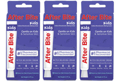 After Bite frontal del empaque que destaca alivio rápido
