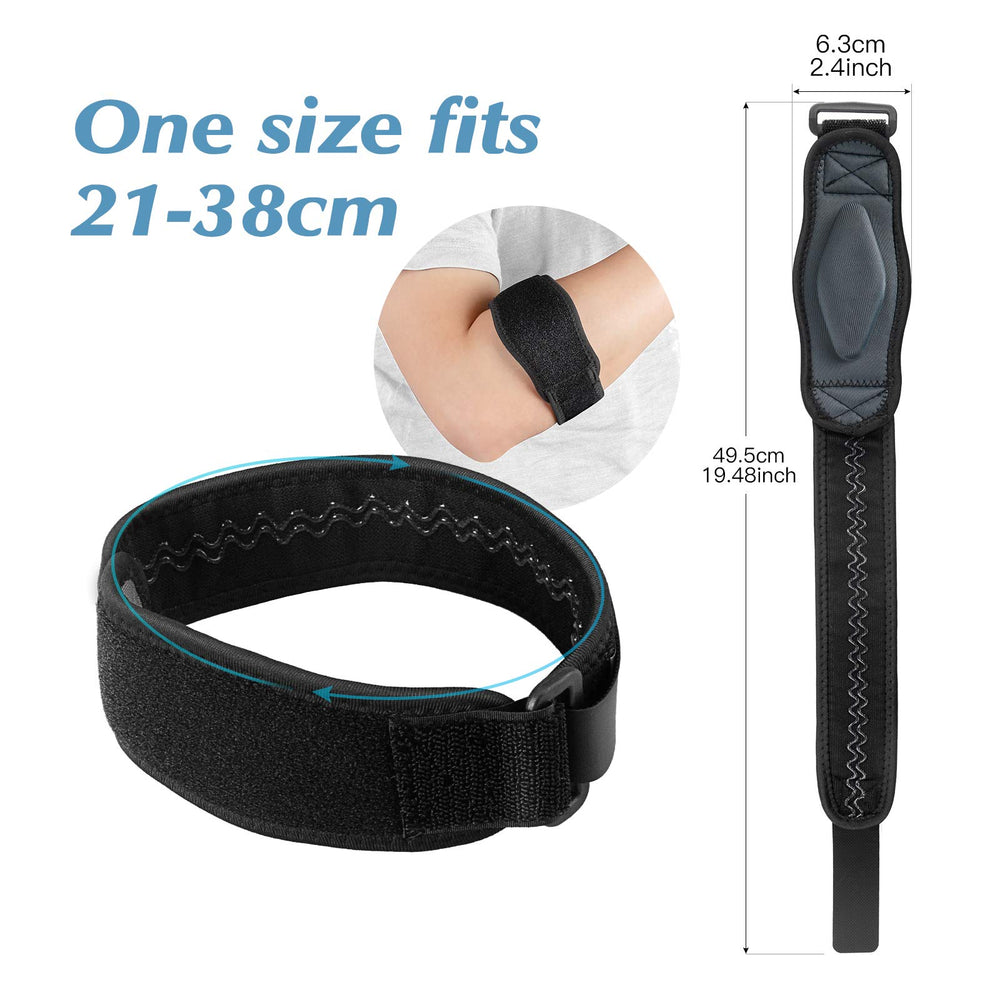 AGPTEK banda antideslizante de silicona adherida a la piel, evita desplazamiento