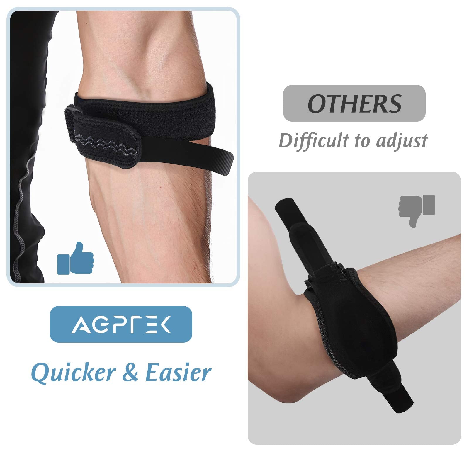 AGPTEK primer plano de la almohadilla EVA, amortiguación y confort