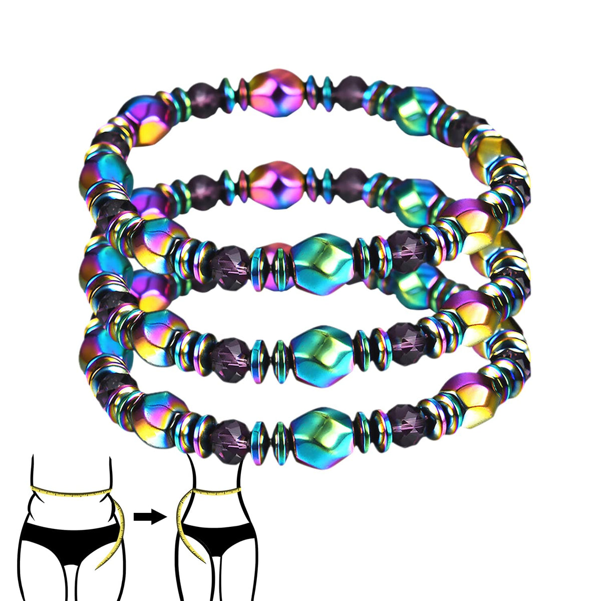 AGSIXZLAN pulsera frontal mostrando diseño versátil y acabado pulido